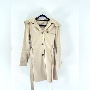 Soia & Kyo Beige Trench Coat XS